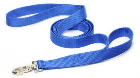 Royal Blue Dual Handle Dog Leash
