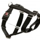 Premium Tuff Lock Cat Harness - black_figure-h_harness