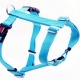 Premium Tuff Lock Harness - turquoise_figure-h_harness